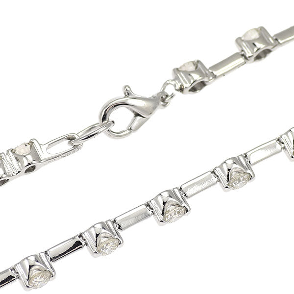 K18WG ダイヤモンド ブレスレット 2.01ct