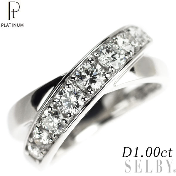 プラチナギルド Pt950 ダイヤモンド リング 1.00ct