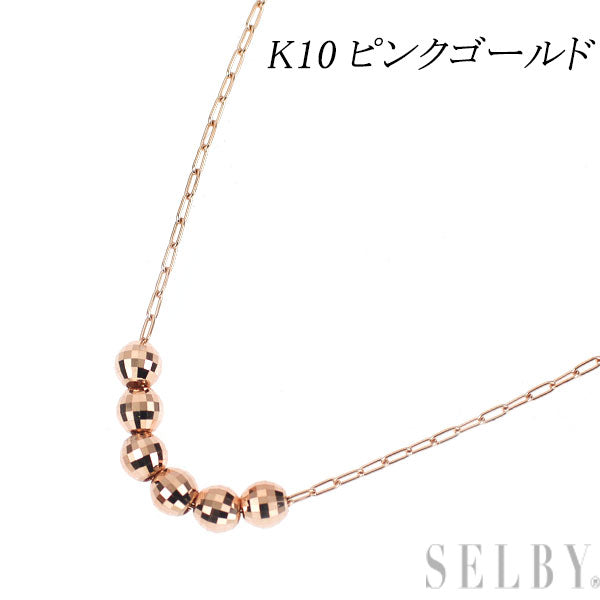 K10PG デザイン ペンダントネックレス