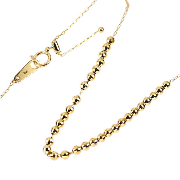 K18YG デザインネックレス — セルビーオンラインストア