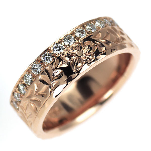 K18PG ダイヤモンド リング 0.30ct