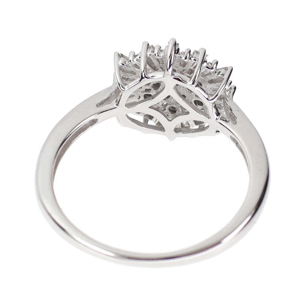 K18WG ダイヤモンド リング 0.43ct