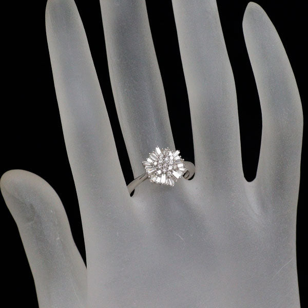 K18WG ダイヤモンド リング 0.43ct