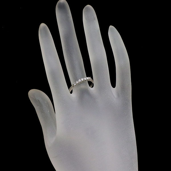 Pt950 ダイヤモンド リング 0.30ct  一文字