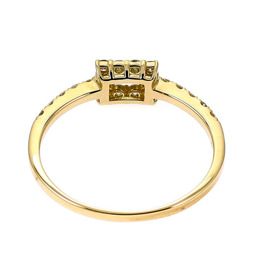 K18YG ダイヤモンド リング 0.30ct — セルビーオンラインストア