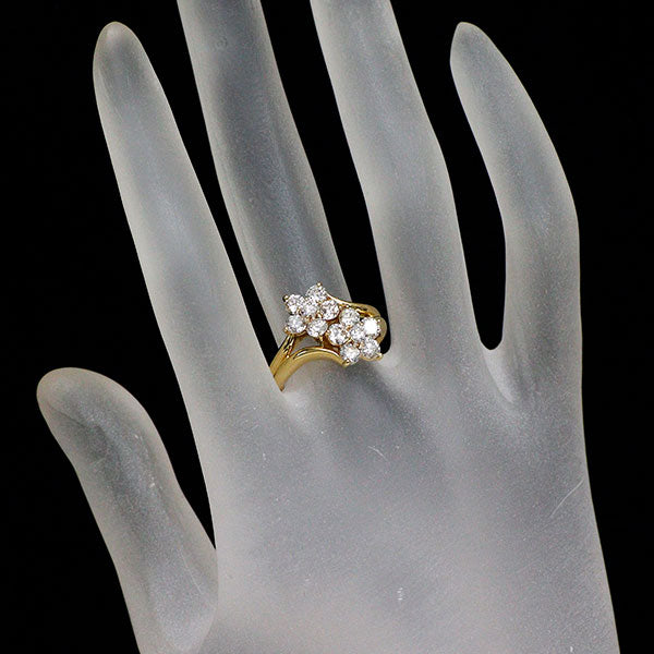 K18YG ダイヤモンド リング 1.50ct