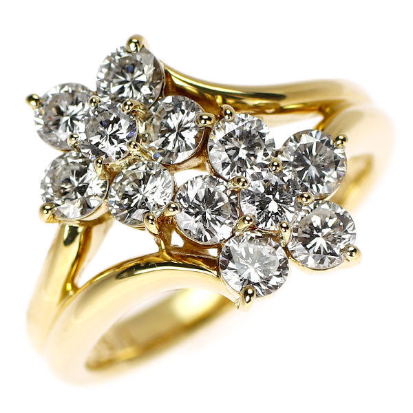 K18YG ダイヤモンド リング 1.50ct