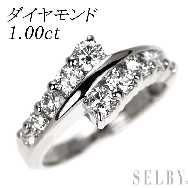 Pt900 ダイヤモンド リング 1.00ct