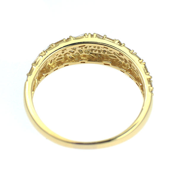 K18YG ダイヤモンド リング 0.45ct