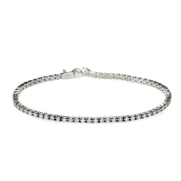 Pt850 ダイヤモンド テニス ブレスレット 2.00ct — セルビーオンライン