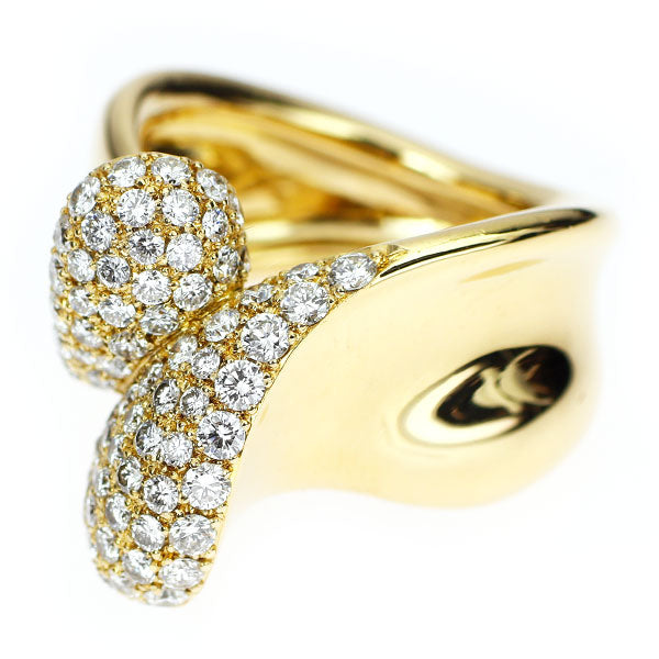 コンコルド K18YG ダイヤモンド リング 1.38ct パヴェ 《セルビー銀座店》【中古】