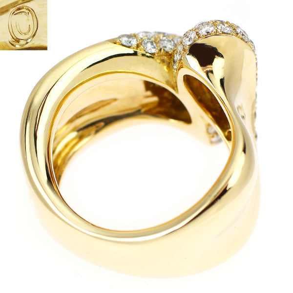 コンコルド K18YG ダイヤモンド リング 1.38ct パヴェ 《セルビー銀座店》【中古】