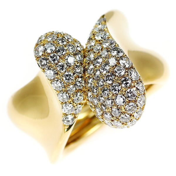 コンコルド K18YG ダイヤモンド リング 1.38ct パヴェ 《セルビー銀座店》【中古】