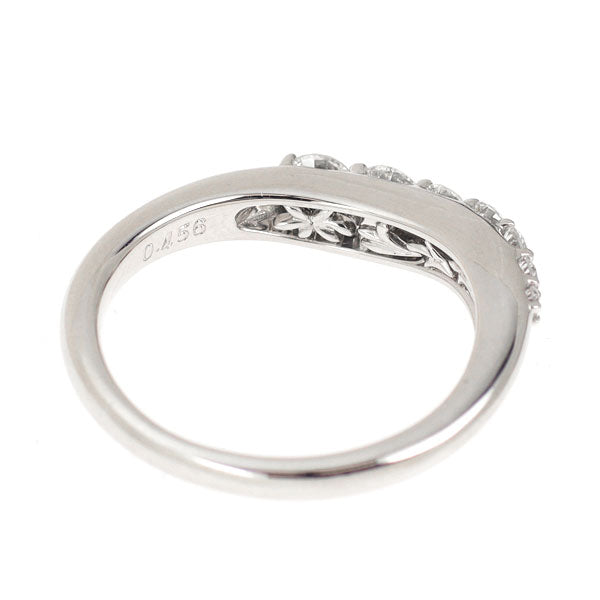 K18WG ダイヤモンド リング 0.456ct