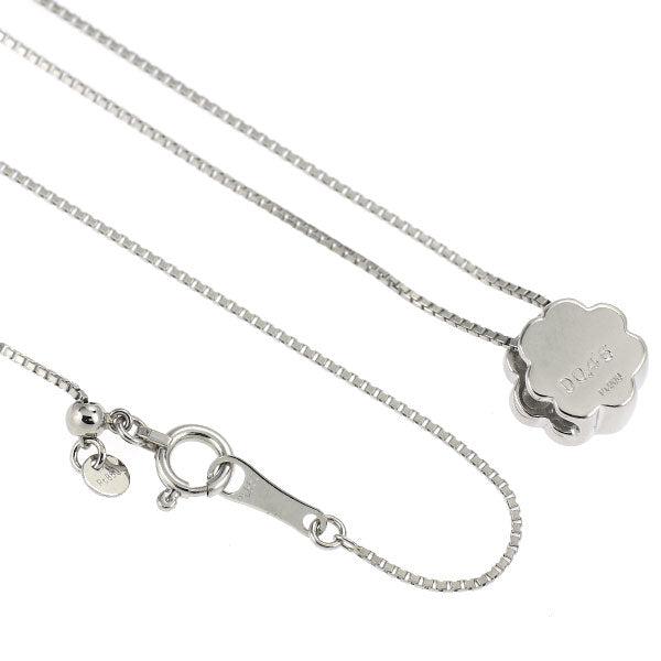 Pt900/ Pt850 ダイヤモンド ペンダントネックレス 0.46ct フラワー  