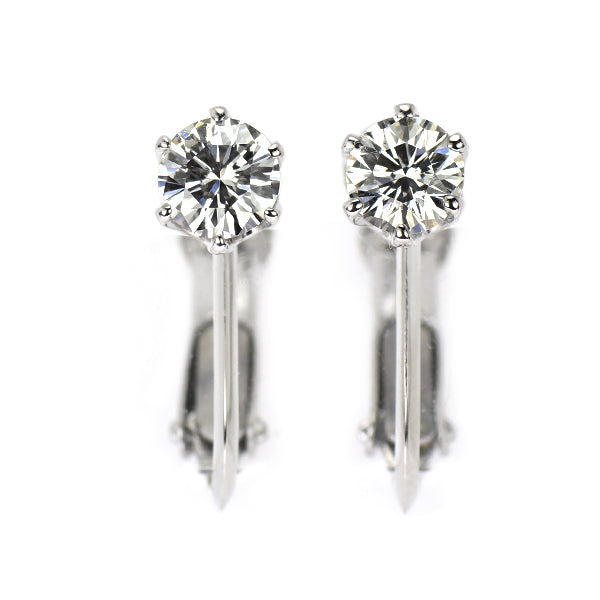 Pt900 ダイヤモンド イヤリング 0.54ct