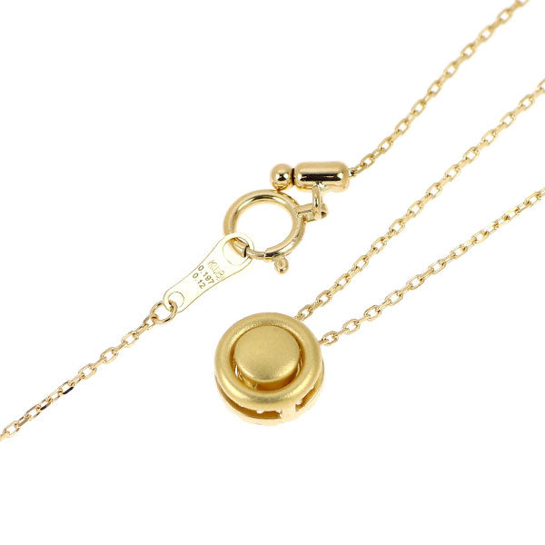 wish upon a star K18YG ダイヤモンド ペンダントネックレス 0.197ct G VS2 D0.12ct リバーシブル