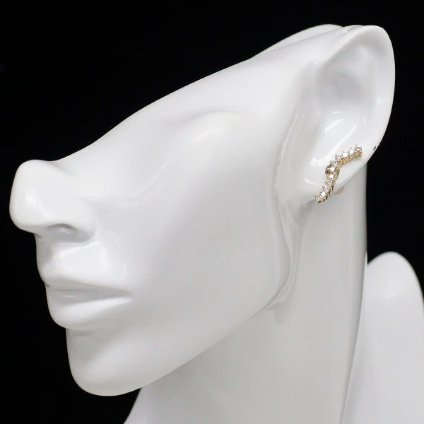 K18YG ダイヤモンド ピアス 0.84ct