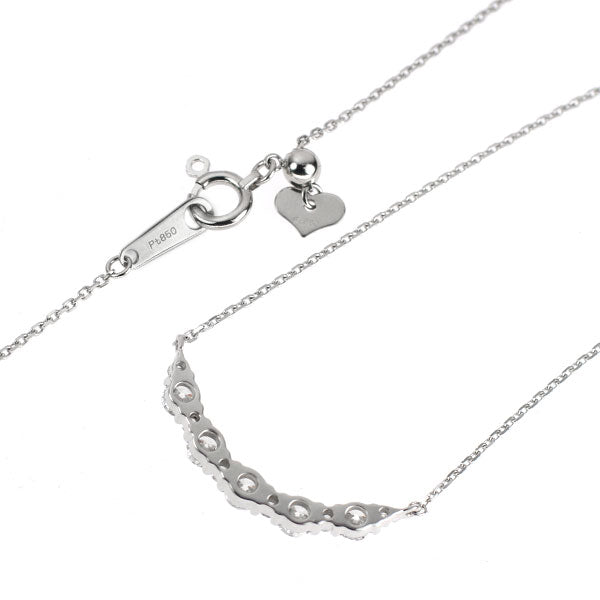 Pt950/ Pt850 ダイヤモンド ペンダントネックレス 0.50ct