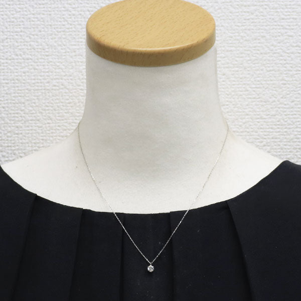 Pt900/ Pt850 ダイヤモンド ペンダントネックレス 0.30ct