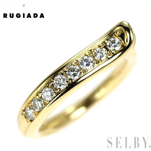 ルジアダ K18YG ダイヤモンド リング