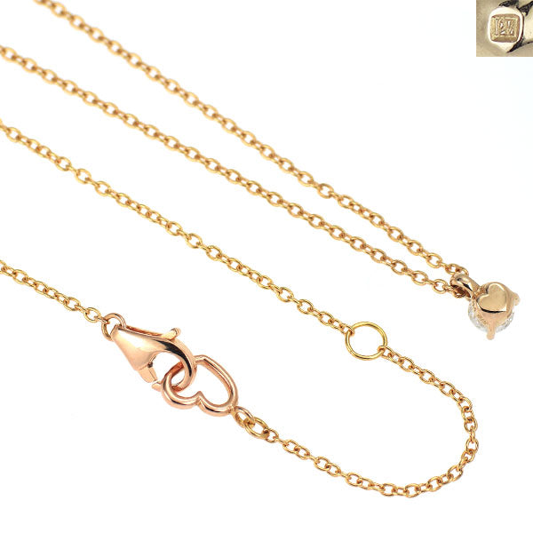 ポンテヴェキオ K18PG ダイヤモンド ペンダントネックレス 0.200ct