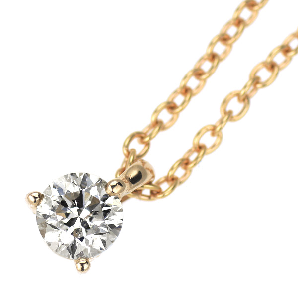 ポンテヴェキオ K18PG ダイヤモンド ペンダントネックレス 0.200ct