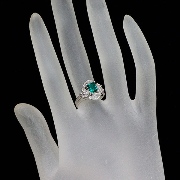 クレサンベール　再結晶エメラルドリング 楽天市場】クレサンベール 再結晶エメラルド リング 0.91ct