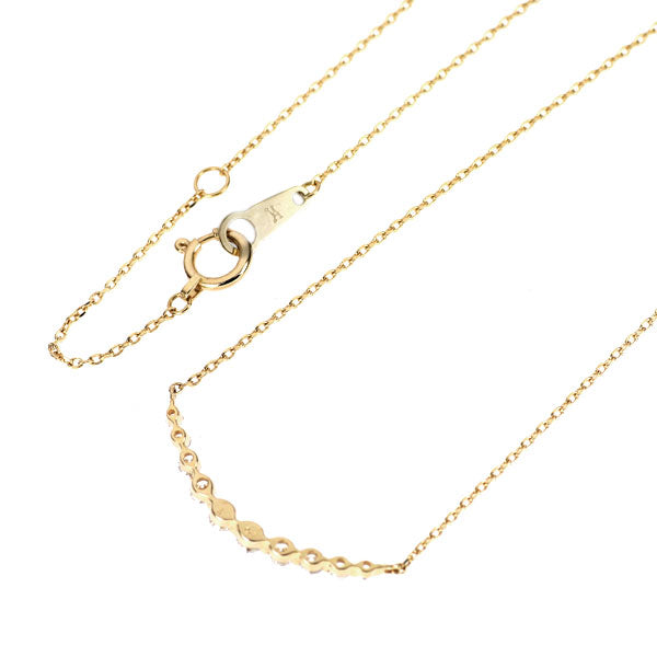 ヴァンドーム青山 K18YG ダイヤモンド ペンダントネックレス 0.30ct