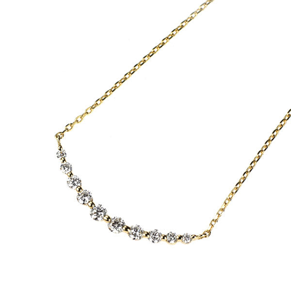 ヴァンドーム青山 K18YG ダイヤモンド ペンダントネックレス 0.30ct
