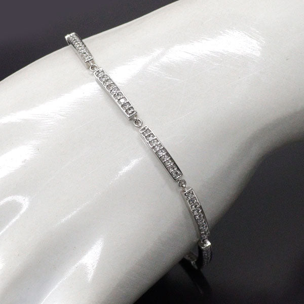 Pt900 ダイヤモンド ブレスレット 1.00ct