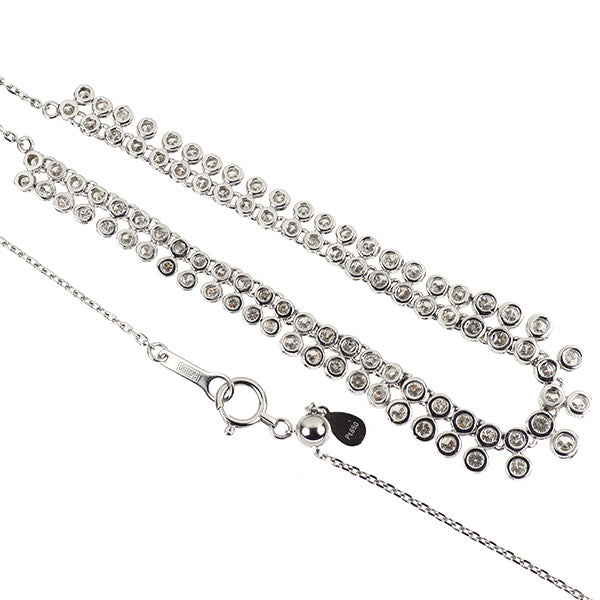 Pt850 ダイヤモンド ネックレス — セルビーオンラインストア