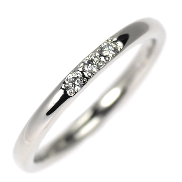 トレセンテ Pt950 ダイヤモンド リング 0.04ct