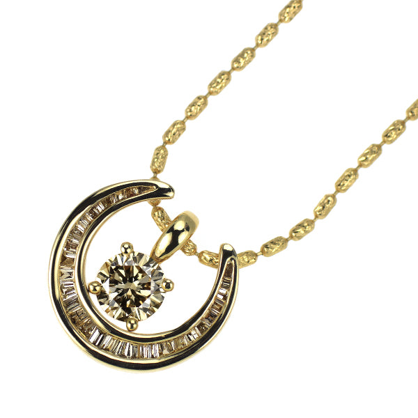 GSTV K18YG ダイヤモンド  ペンダントネックレス 0.35ct D0.18ct  3WAY