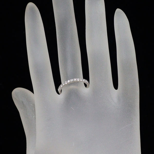 Pt900 ダイヤモンド リング 0.30ct ハーフエタニティ