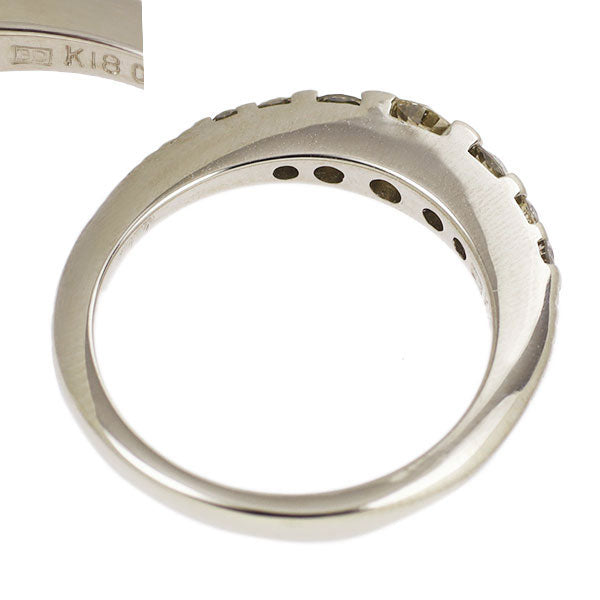 カシケイ K18BG ダイヤモンド リング 0.35ct ネイキッド