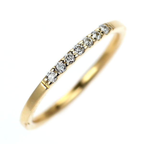 K18YG ダイヤモンド リング 0.07ct ピンキー — セルビーオンラインストア