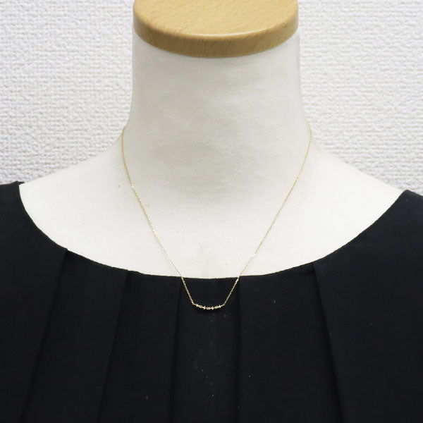 ノジェス K10YG ダイヤモンド ペンダントネックレス 0.02ct