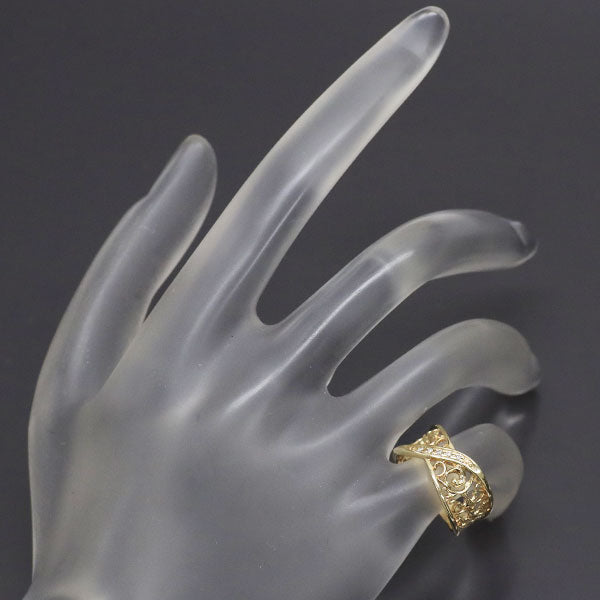 K10YG ダイヤモンド リング ピンキー — セルビーオンラインストア