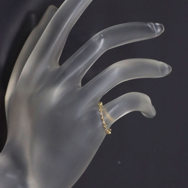 ノジェス K10YG ダイヤモンド リング 0.03ct ピンキー