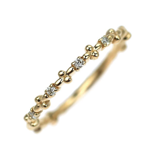 ノジェス K10YG ダイヤモンド リング 0.03ct ピンキー