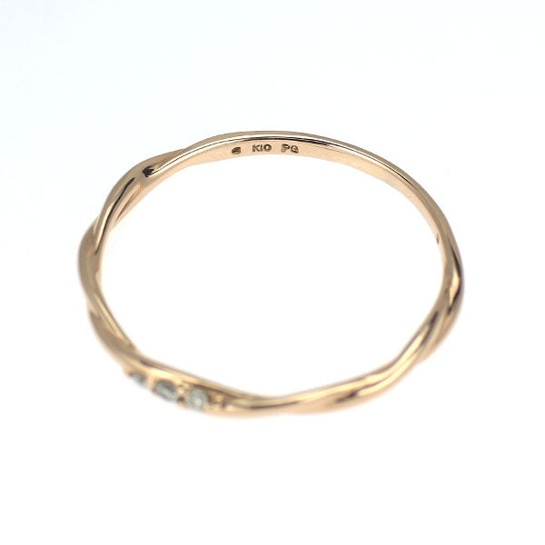 ダイヤモンド　リング　K10PG K10PG ダイヤモンド リング | festaria（フェスタリア）