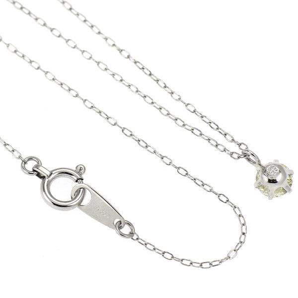 Pt900/ Pt850 ダイヤモンド ペンダントネックレス 0.20ct