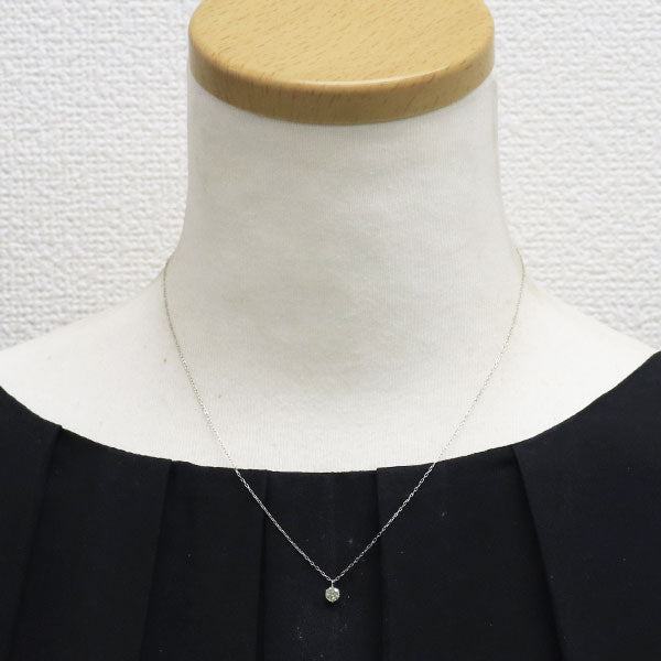 Pt900/ Pt850 ダイヤモンド ペンダントネックレス 0.20ct