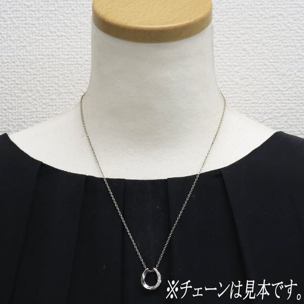 Pt900 ダイヤモンド ペンダントトップ 馬蹄