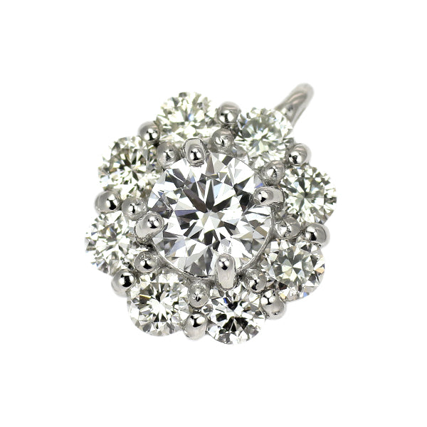 エステール　pt900 ダイヤモンドペンダントトップ ペンダントトップ Pt900 ダイヤモンド付 (Type-OC-大)