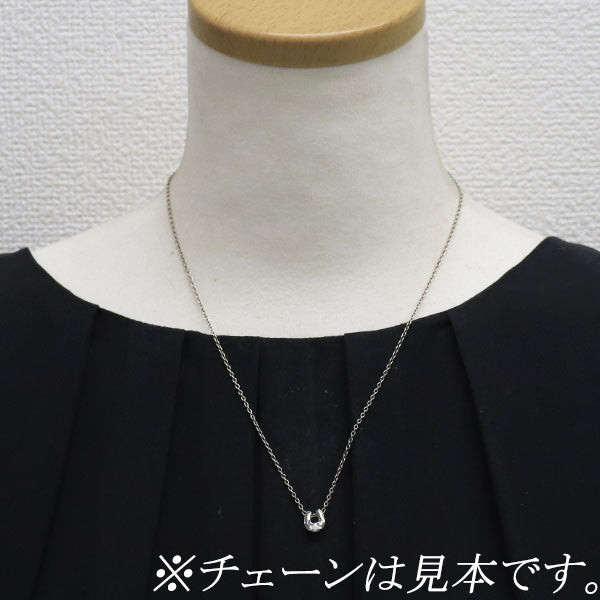 GSTV Pt999 ダイヤモンド ペンダントトップ 0.10ct 馬蹄 — セルビー  