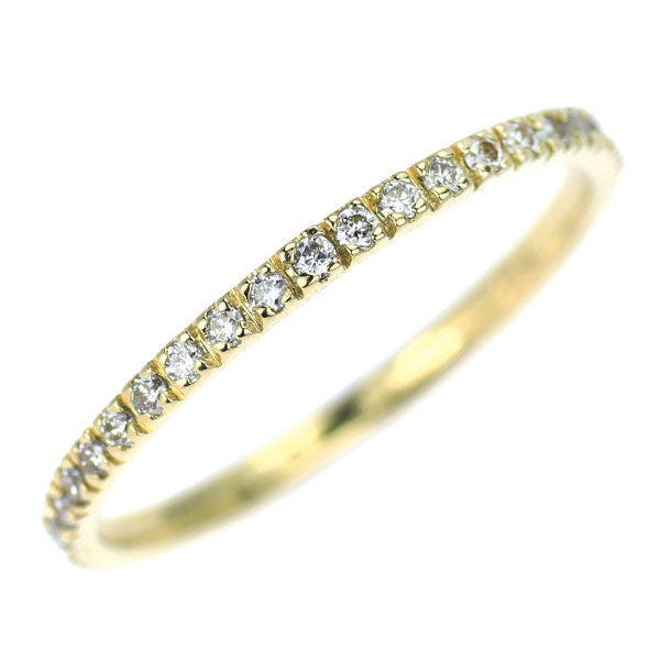K18YG ダイヤモンド リング 0.26ct フルエタニティ