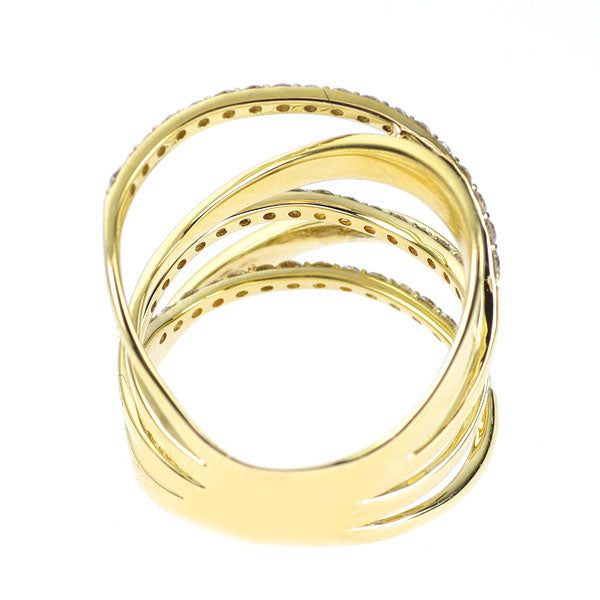 K18YG ダイヤモンド リング 0.70ct