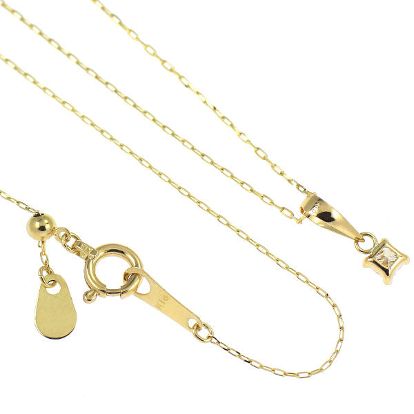 K18YG ダイヤモンド ペンダントネックレス 0.09ct